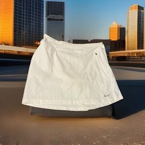 Nike‎ Golf Tour Performance Skirt Large Dri Fit White